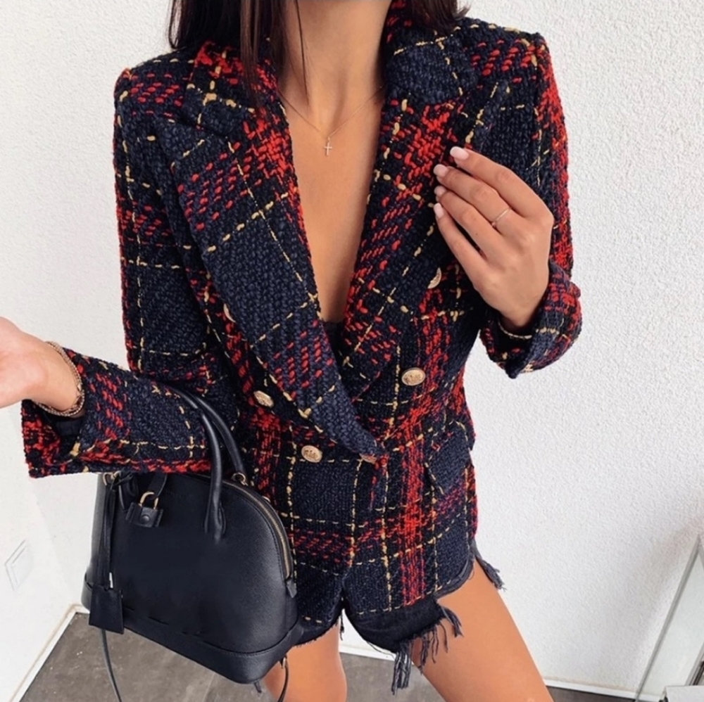 Heavy weight Blazer with gold buttons - Picture 3 of 9